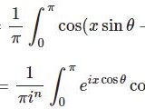 第1種ベッセル関数の積分表示とその導出