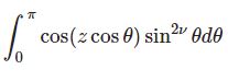 第1種ベッセル関数の積分表示(2) ポアソンの公式の導出
