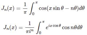 第1種ベッセル関数の積分表示とその導出