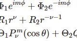 球座標のラプラス方程式とルジャンドル陪微分方程式