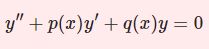 【D5】斉次2階線型微分方程式