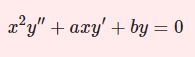 【D7】オイラー・コーシーの方程式