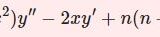 【D12】ルジャンドルの微分方程式