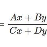 y'=(Ax+By+E)/(Cx+Dy+F)の形の微分方程式