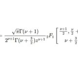 ルジャンドル関数の基礎７～第２種ルジャンドル関数の定義と超幾何級数