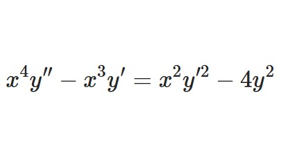 同次形の微分方程式